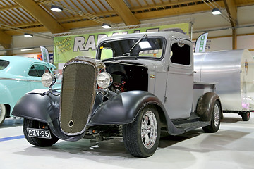 Image showing Chevrolet Pickup 1936 Vintage Car in a Show