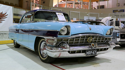 Image showing Blue Packard Executive 1956 Classic Car