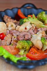 Image showing meat with vegetables