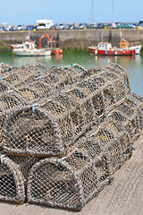 Image showing Traps for capture fisheries and seafood