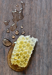 Image showing honeycomb