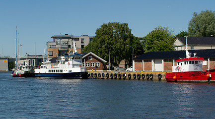 Image showing Fredrikstad, small Norwegian town