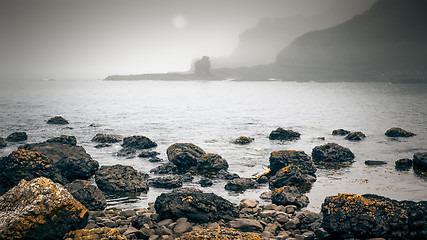 Image showing Ireland Coast Fog
