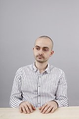 Image showing Man at desk