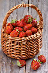 Image showing Forest Strawberries