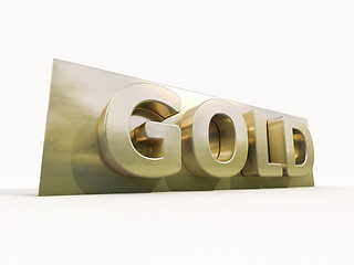 Image showing Gold icon