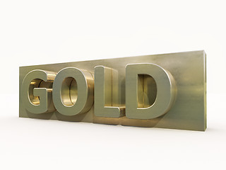 Image showing Gold icon