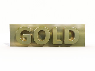 Image showing Gold icon