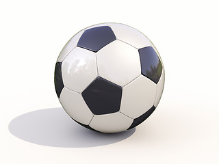 Image showing Classic soccer ball