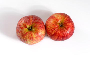 Image showing fresh couple apple