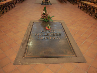 Image showing Bach grave