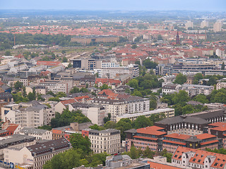 Image showing Leipzig aerial view