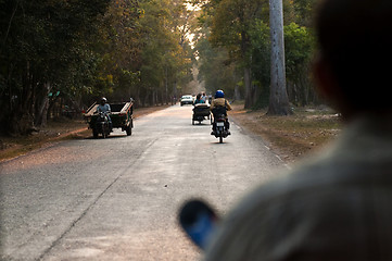 Image showing Street scene. Cambodia