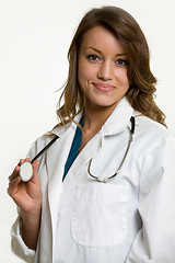 Image showing Young woman doctor