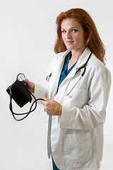 Image showing Attractive woman doctor