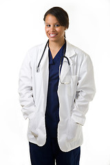 Image showing Young woman doctor