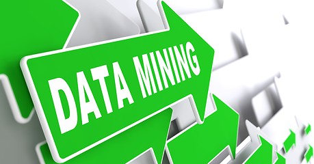 Image showing Data Mining on Green Arrow.