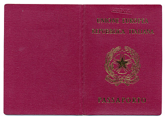 Image showing Passport document