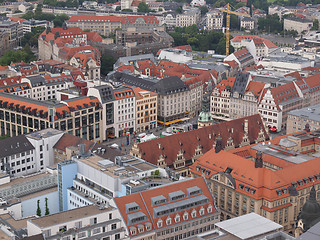 Image showing Leipzig aerial view