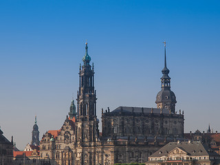 Image showing Dresden Hofkirche