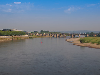 Image showing Elbe river in Dresden