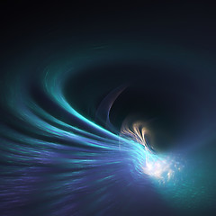 Image showing Fractal Abstract Waves