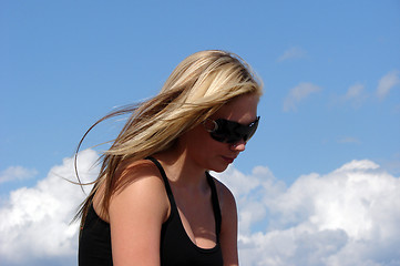 Image showing blond girl