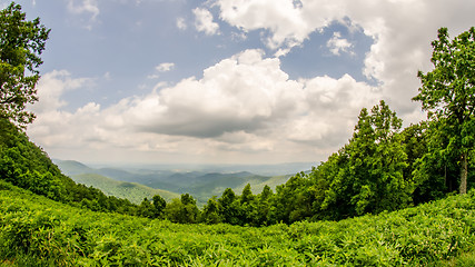 Image showing scenics along blue ridge parkway in west virginia