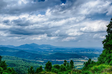 Image showing scenics along blue ridge parkway in west virginia