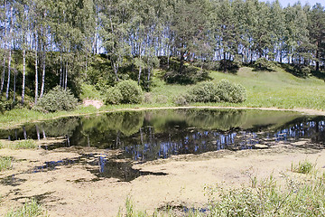 Image showing forest lake