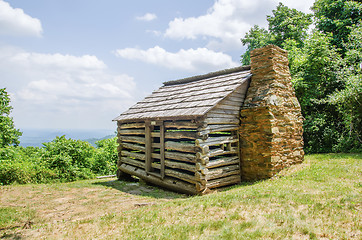 Image showing scenics along blue ridge parkway in west virginia