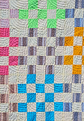 Image showing Patchwork counterpane background