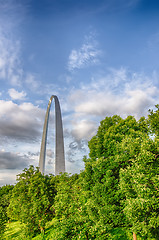 Image showing gateway arch in st louis missouri 