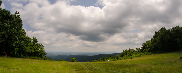 Image showing scenics along blue ridge parkway in west virginia