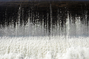 Image showing Falling water