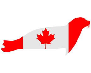 Image showing Canadian seal