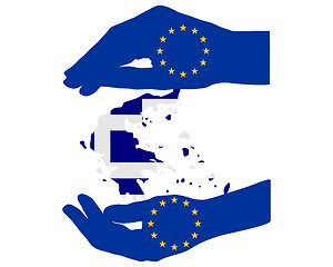 Image showing European Help for Greece