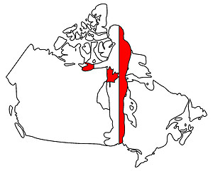 Image showing Canadian handshake