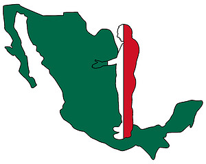 Image showing Mexican handshake