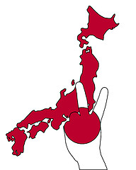 Image showing Japan hand signal