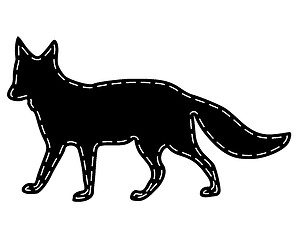 Image showing Fox fur