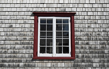 Image showing Window of an old country house