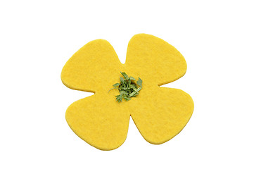 Image showing Parsley and felt decoration