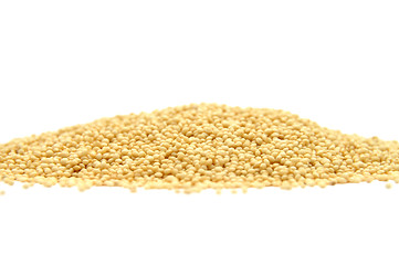 Image showing Millet on white