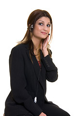 Image showing Telephone operator