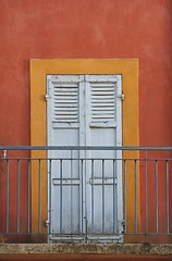 Image showing Colorful house detail
