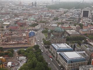 Image showing Berlin aerial view