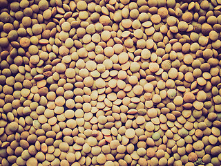 Image showing Retro look Lentils picture