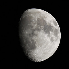 Image showing Gibbous moon