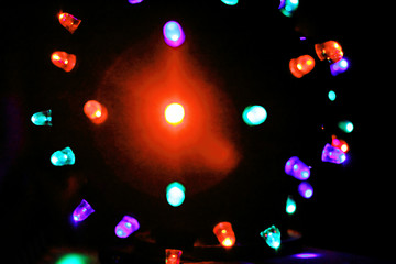 Image showing Disco-ball background